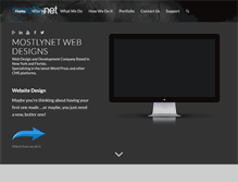 Tablet Screenshot of mostlynet.com